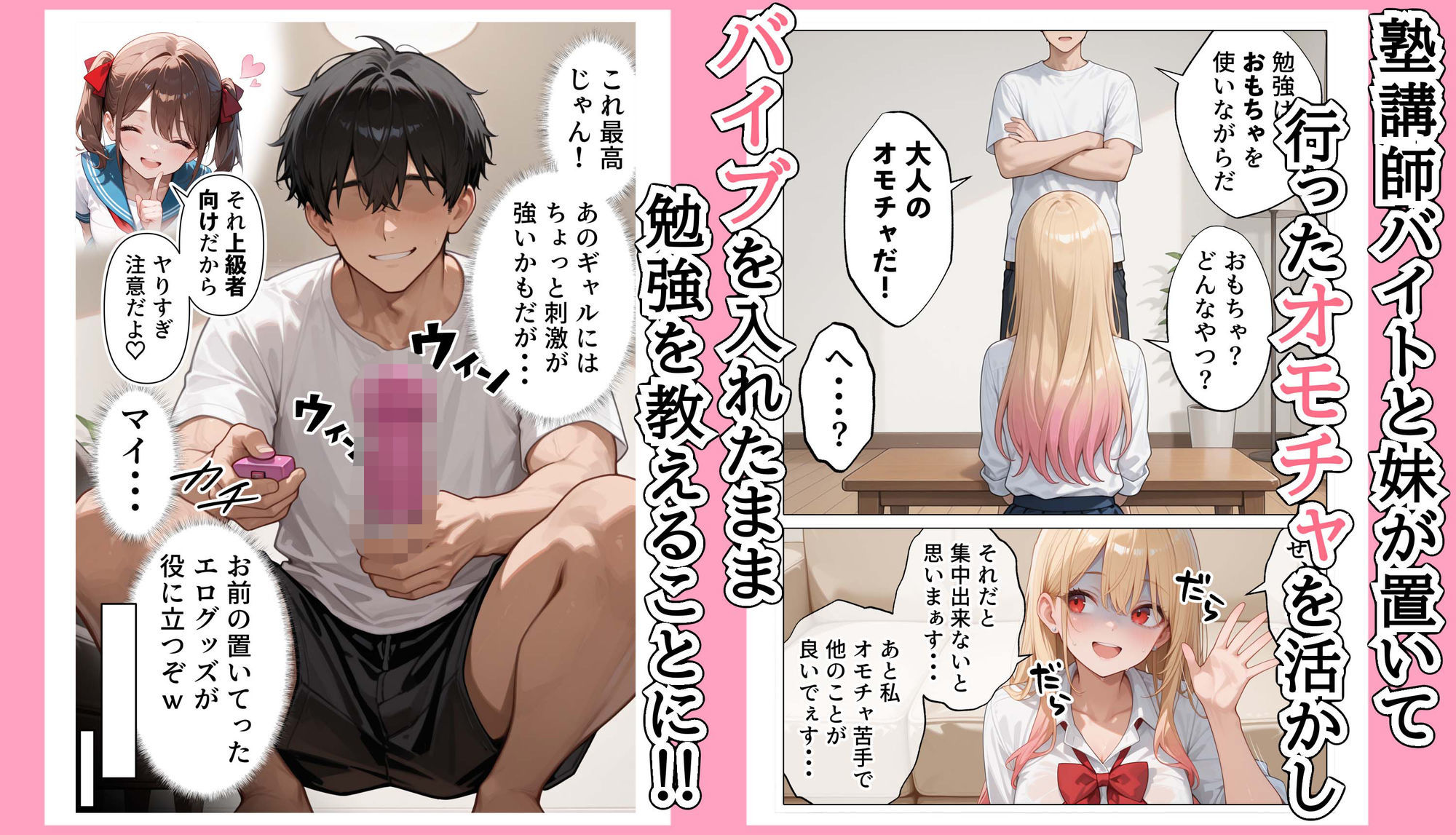 【続編:白ギャルJK2】ラブドール頼んだら、白ギャルJKが来た サンプル画像4