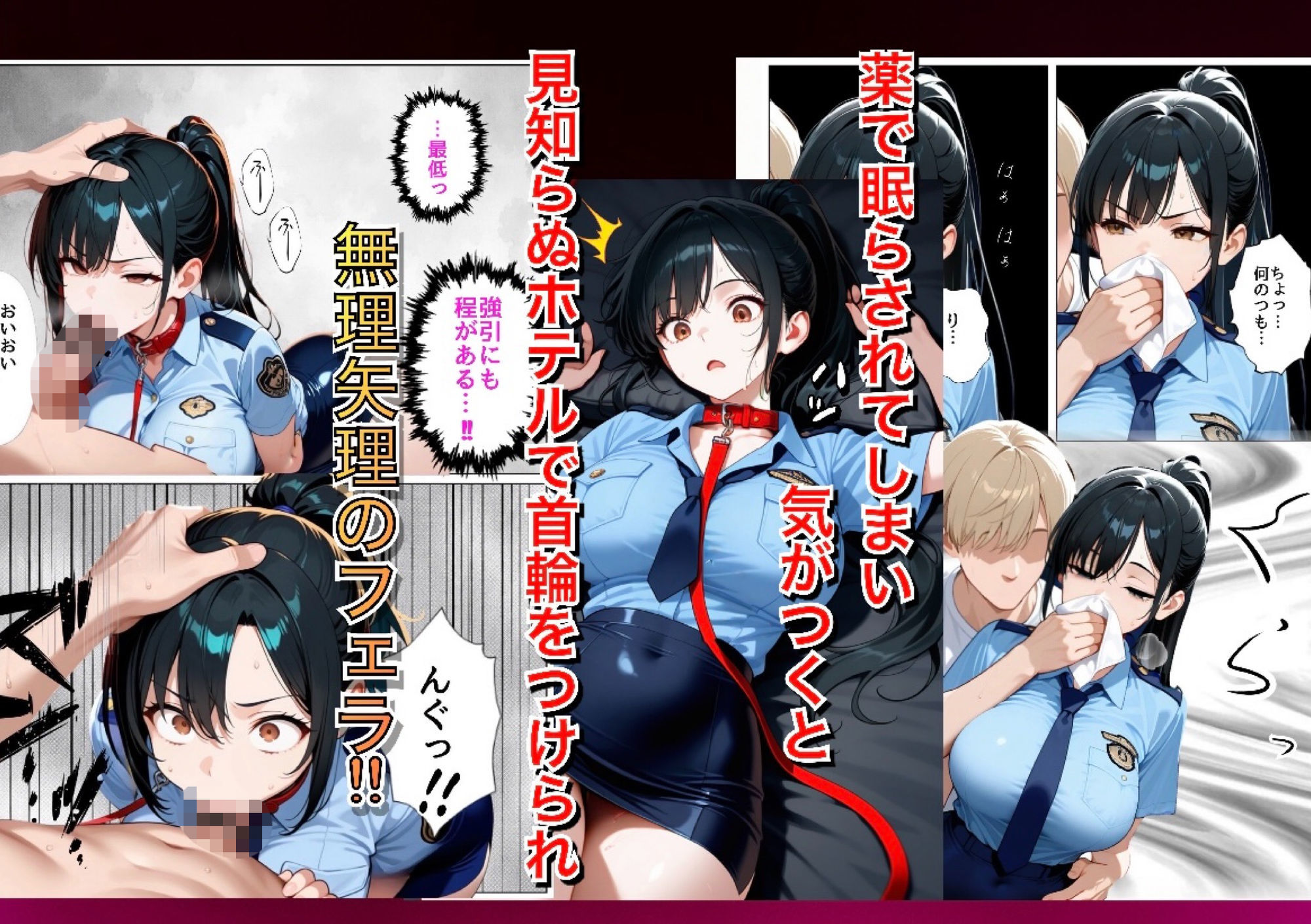 男嫌いな新卒警官を監×してマゾメス化させた結果 サンプル画像5