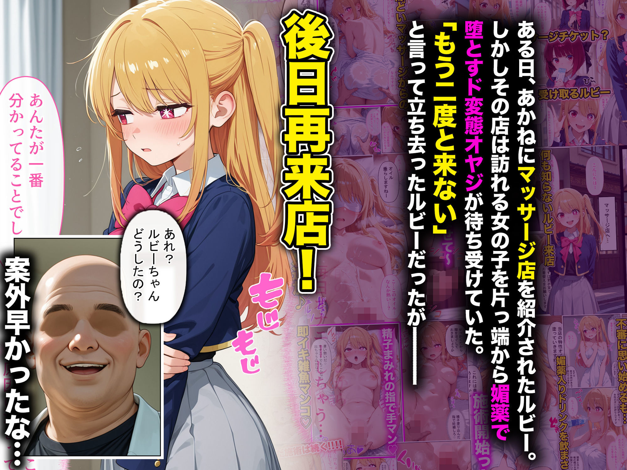 現役JKアイドルが媚薬マッサージに沼って自らおかわりを求めメスになった話 〜後編〜 サンプル画像2