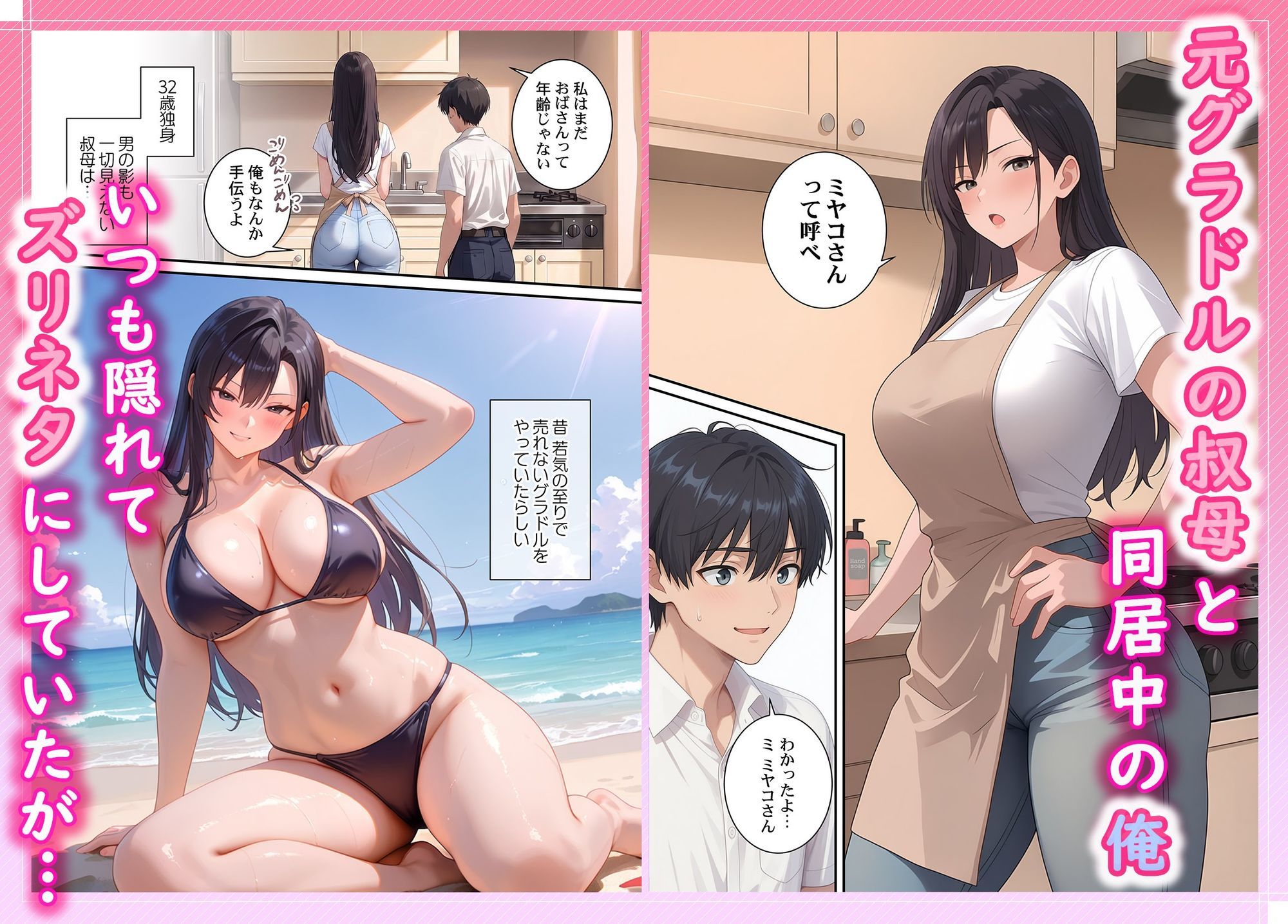 割り切りワイフ〜叔母そっくりな肉人形をハメ放題〜 サンプル画像2