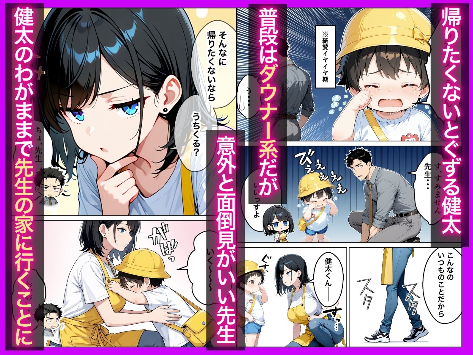 バツイチ子持ちの俺が見た目120点のツンデレダウナー保育士に本能剥き出しで種付けした話 サンプル画像3