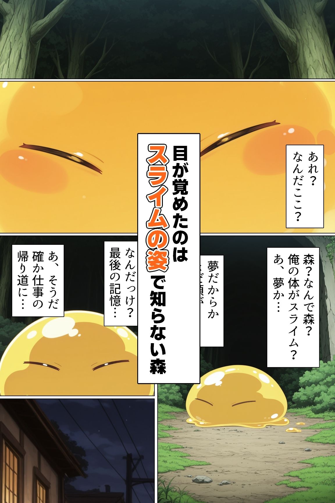 転生したらエロスライムになったのでスキル使って好き放題する サンプル画像2